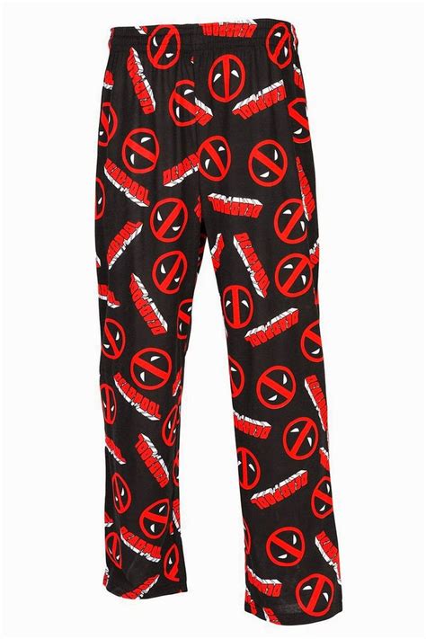 deadpool replica pants and boots|deadpool lounge pants.